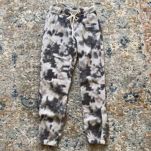 Fleece Tie Dye Sweatpants
